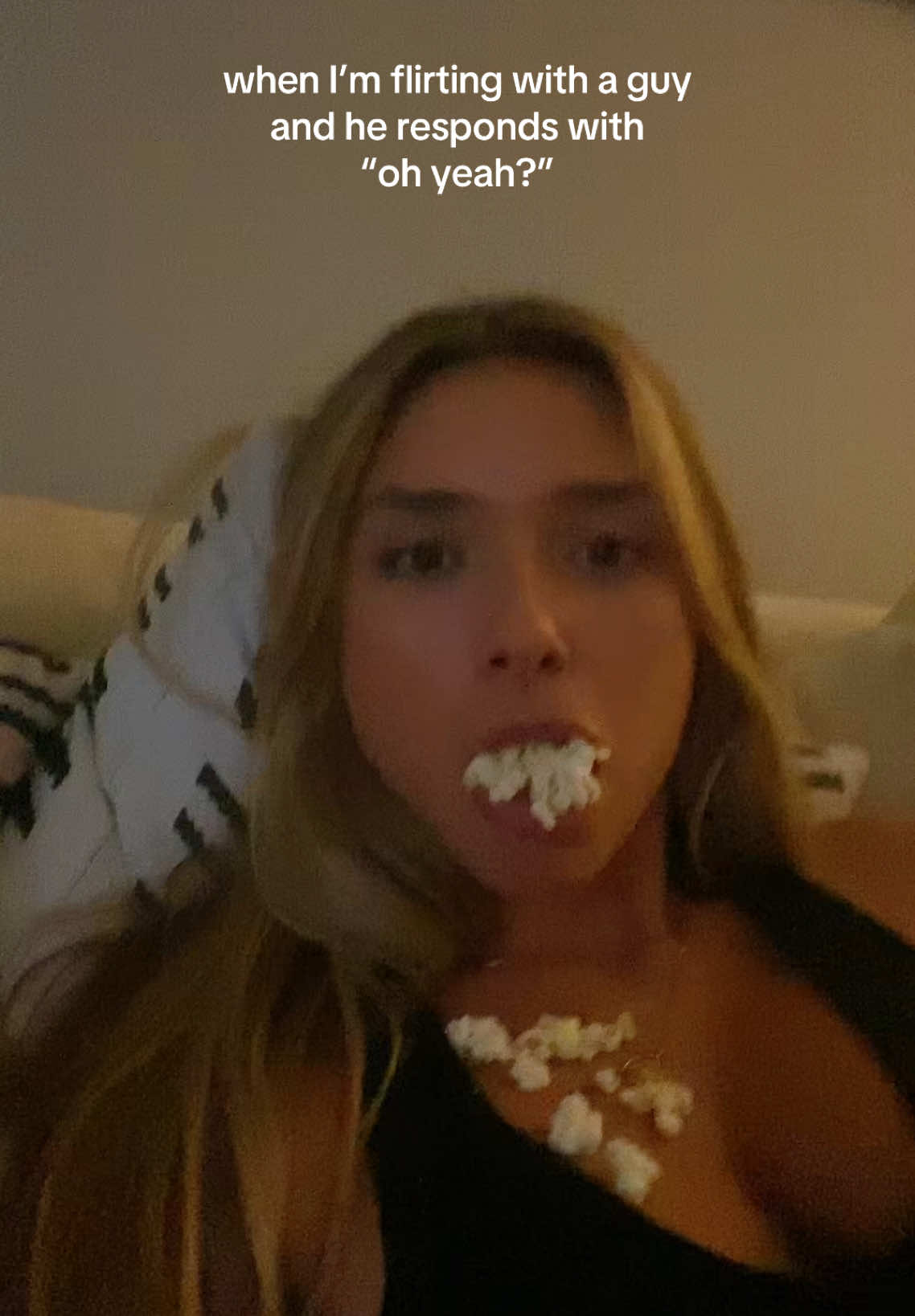 oh I’m enjoying this more popcorn pls 🍿 (I’m gonna have popcorn in my couch for weeks) 