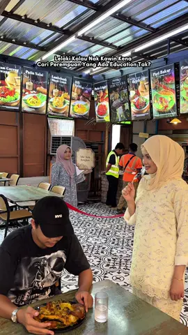 Lelaki nak kawin kena cari perempuan educated tak ? 🧐 #salaipower #masaklomak #salai #shahalam #selangor #salaiviral #fyp #jalankebun 