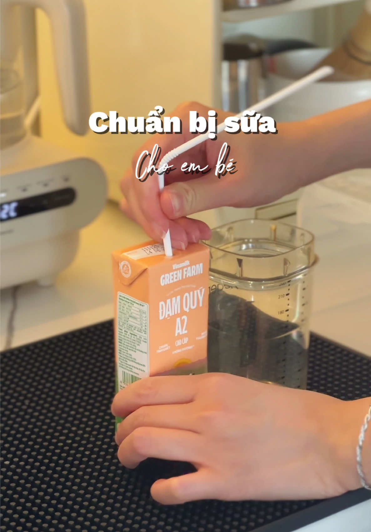 Đạm A2 tiêu hoá tốt, không đường, có size 110ml 💁🏻‍♀️ #soufamily #chamcon #suatuoi #vinamilk 