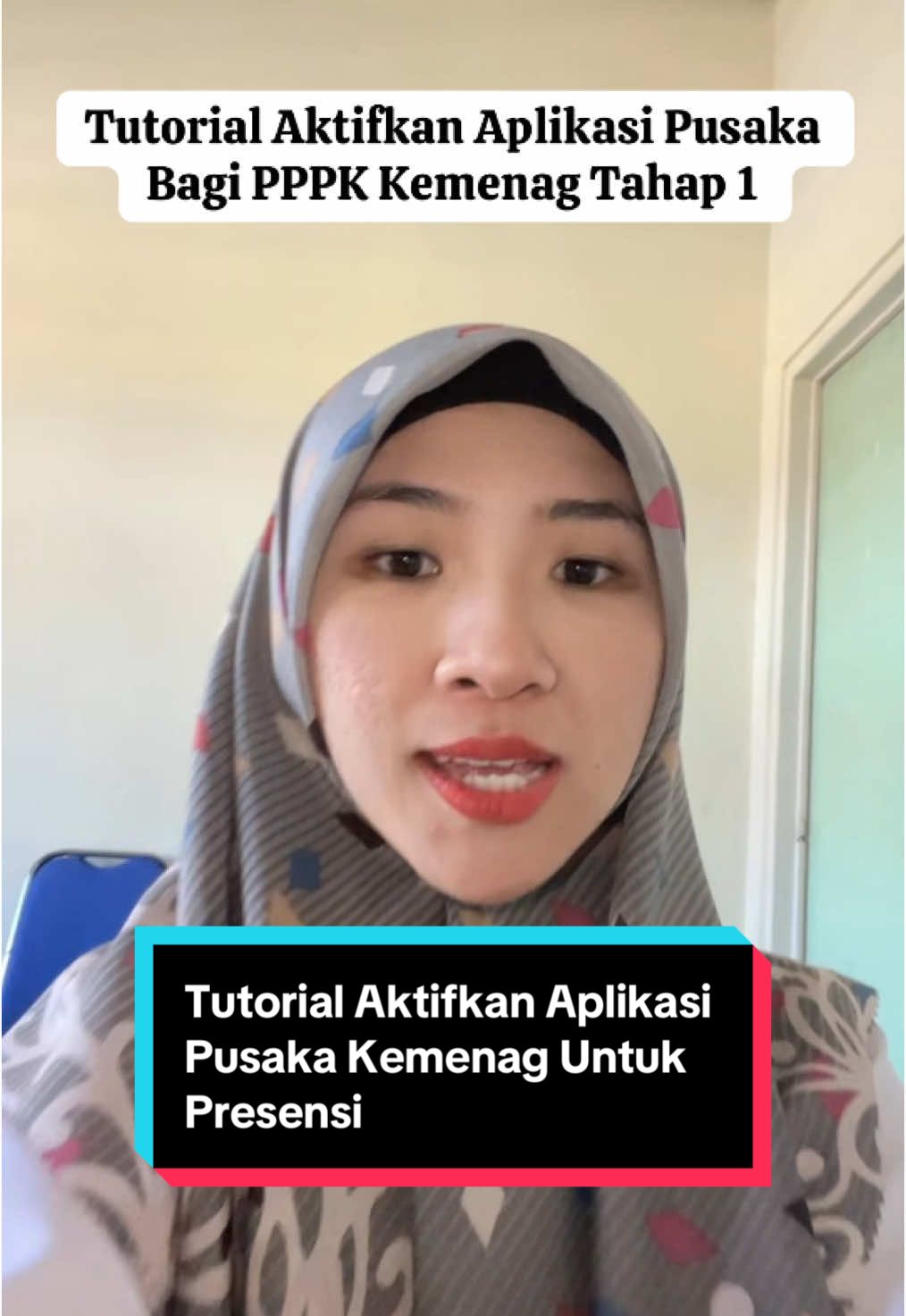 Tutorial Aktifkan Aplikasi Pusaka Kemenag Untuk Presensi #pppk2024 #pppk #fyp #pusaka #kemenag #presensi 