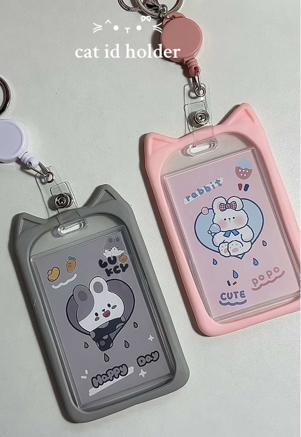 cutie id, photo & card holder😻 #idholder #cardholder #photocardholder #kpopfyp #backtoschool #fyp 