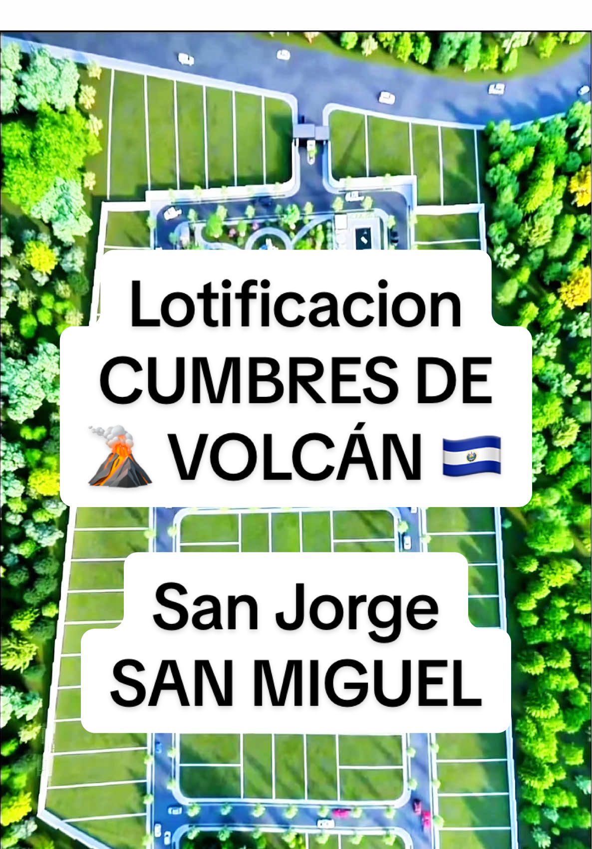 🎉 ¡Bienvenido a Cumbres del Volcán! El proyecto que lo tiene TODO: ubicación, vista y plusvalía. 🏞️🔥 📍A solo 5 min del centro de San Jorge, 7 del Parque de la Familia y 20 de PriceSmart. ¡Conéctate con lo mejor de San Miguel! 🌋 Vive con una espectacular vista al Volcán Chaparrastique y un clima fresco todo el año. Ideal para vivir… o invertir con visión. 💼 📐 Lotes desde 200 hasta casi 300 m², con acceso a agua potable y energía eléctrica. 🏗️ El proyecto incluirá: ✅ Calles asfaltadas ✅ Garita de seguridad ✅ Áreas verdes ✅ Piscina ✅ Casa club ✅ Zona infantil 💰 Precios de preventa desde $19,500 y financiamiento ¡hasta 10 años! 📲 Escríbenos por WhatsApp y asegura tu lote HOY MISMO. 🔒 Un proyecto 100% legal respaldado por Grupo Vielman. ⸻ Cumbres del Volcán 🏡 ¡Invierte en calidad de vida! ⸻ 📌 #LotesEnElSalvador #TerrenosEnVentaSV #InversionSeguraSV #SanMiguelElSalvador 🌋 #VolcanChaparrastique #ProyectoResidencialSV #GrupoVielman 💼 #InversionInmobiliaria #TerrenosBaratosSV #LotesConVista 🛫 #SalvadorenosEnUSA #InversionDesdeElExtranjero #ConstruyeEnElSalvador 🏗️ #LotesUrbanizados #LotesConFinanciamiento #CompraTuTerrenoHoy