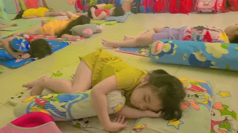 Buổi ngủ trưa cuối cùng của các con tại trường Mầm Non🥰🥰🥲#xuhuong❤️ #tươngtactiktok #giaovienmamnon #totnghiepmamnon 