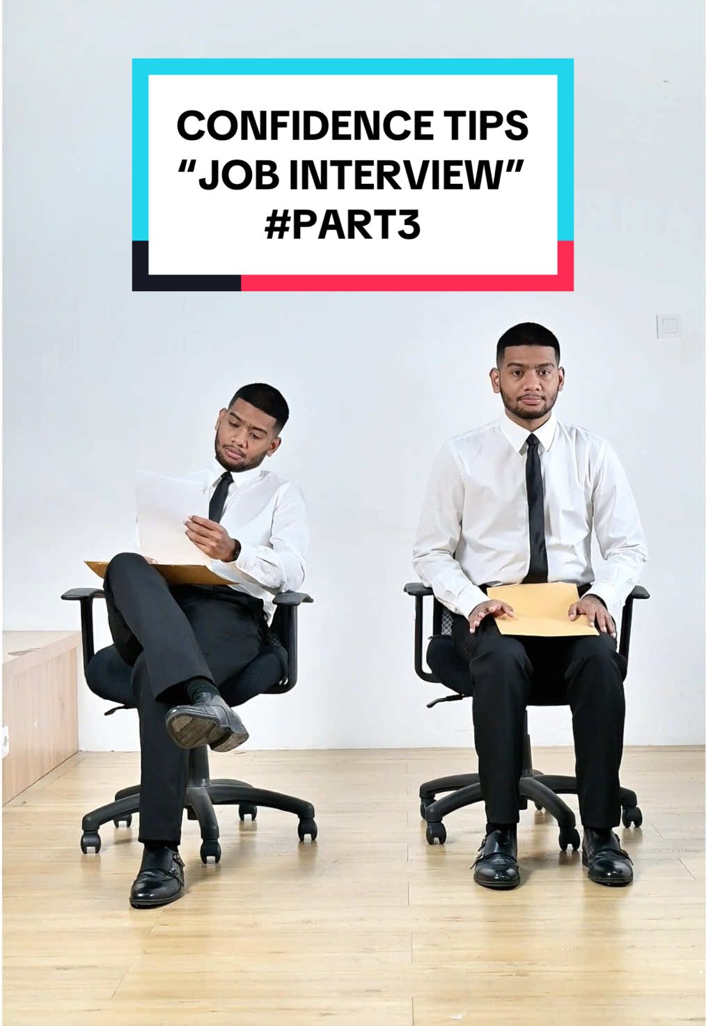 Heymale’s Confidence Tips // “Look sharp, Get Hired.”  #heymaletips #bodylanguage #jobinterview 