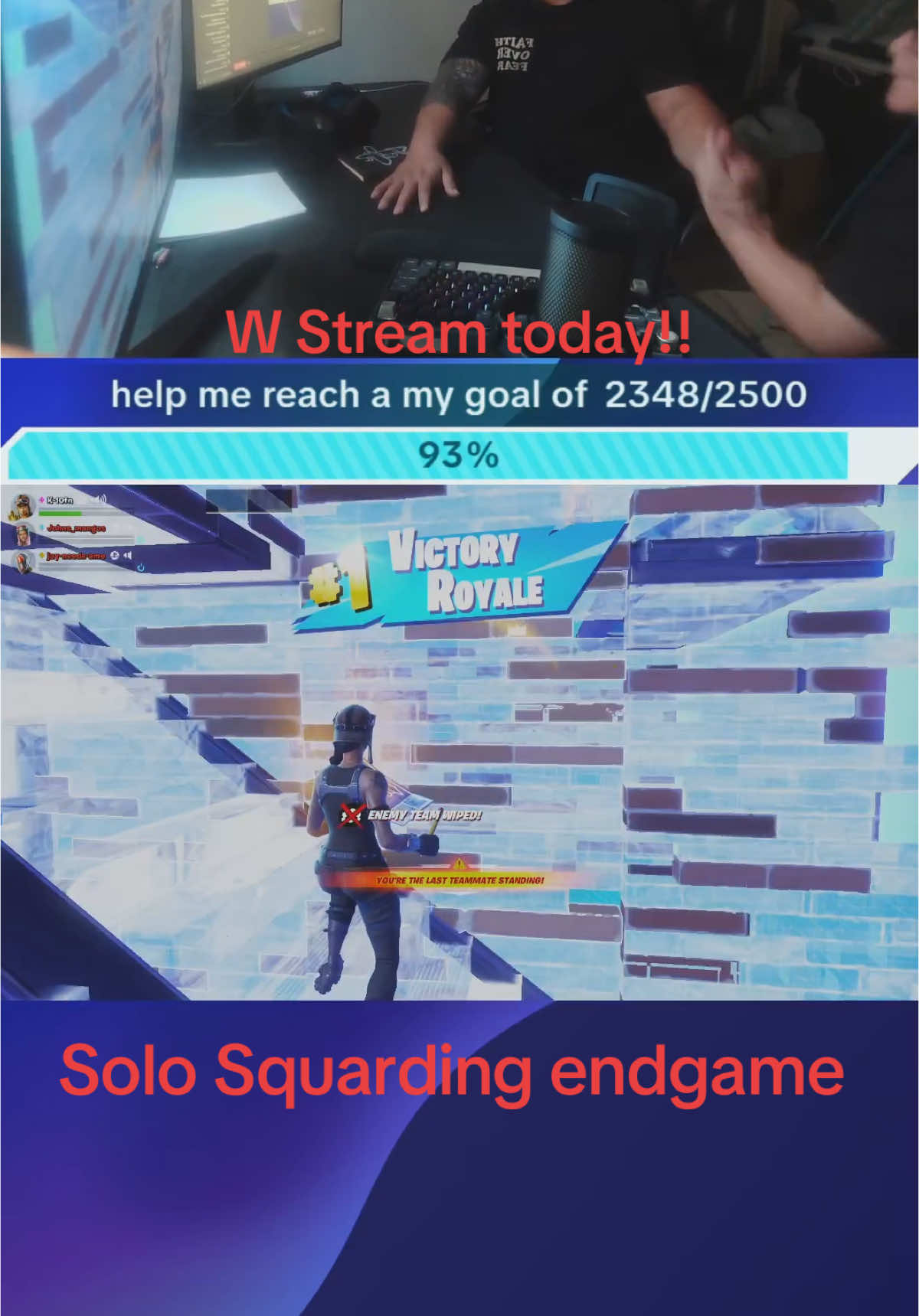 #tiktoklive #livehighlights #fortnite #fortniteclips #foryourpage #foryourpage 