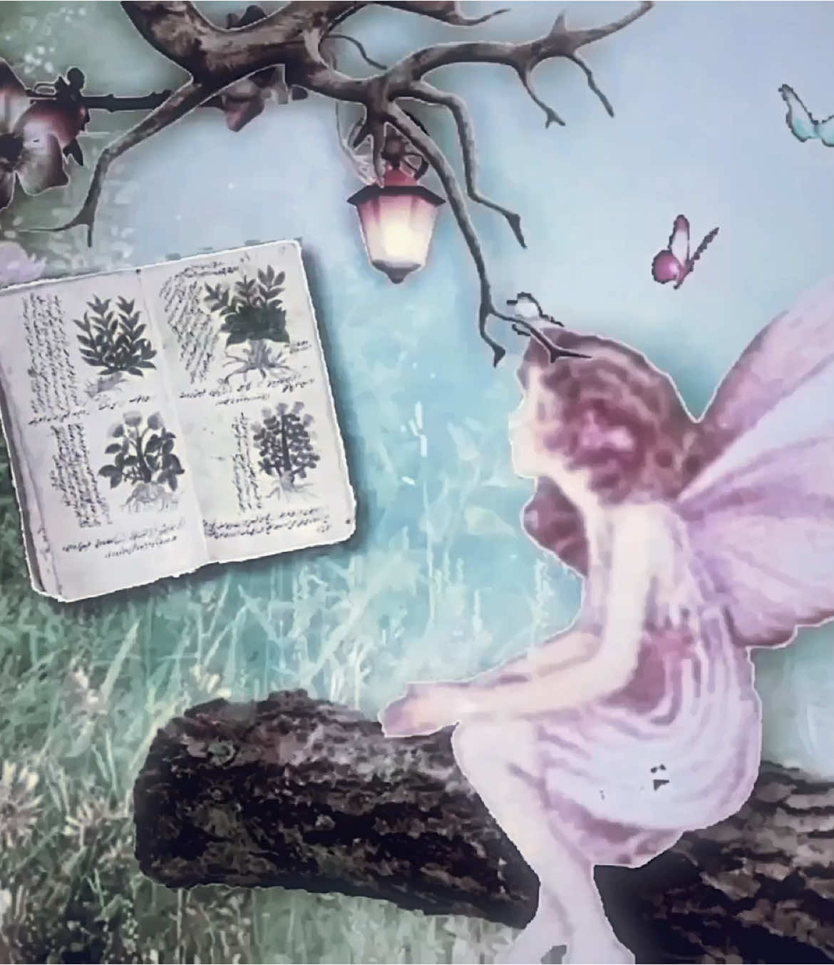 enter the fairy garden 💐 v inspired by frufru #fairycore #aesthetic #moodboard #videostar #dreamy #3d #tiktokpremium #pinterest 