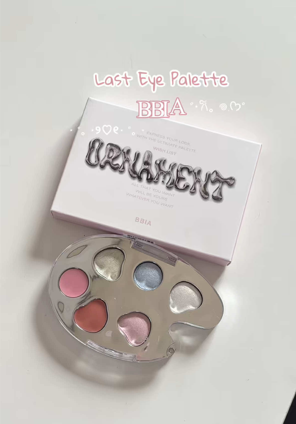 Bảng mắt mới nhà BBIA xinh iu lắm í~  #BBIA #BBIALastEyePalette #BBIAVN #BBIAOrnament #phanmatbbia #fyb #xh #laiuunbox 