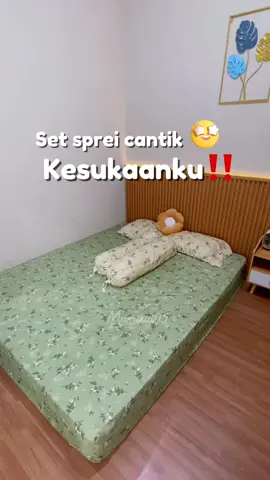 Cantik bgt moms, yg bikin seneng antara sprei sama sarung bantal gulingnya beda warna moms.  #spreimotif #spreibunga #spreilembut #sprei2in1 #spreicantik 