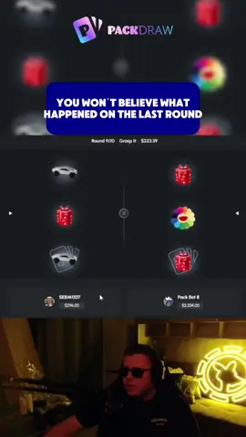 you won´t believe what happened on the last round #kick #kickstreming #packdraw