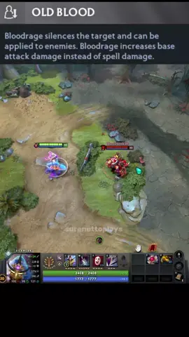 7.39 Blood Seeker Facet Old Blood! #dota2 #dota2highlights #dota2watafak 