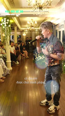 Còn nơi anh chỉ biết nói yêu rồi để đó… Đông Thiên Đức viết bài nào thì chỉ có thể nói là suy bài đó #DamVinhHung #MrDam #DongThienDuc #YeuRoiDeDo #thanhxuankhongphaidekhoc 