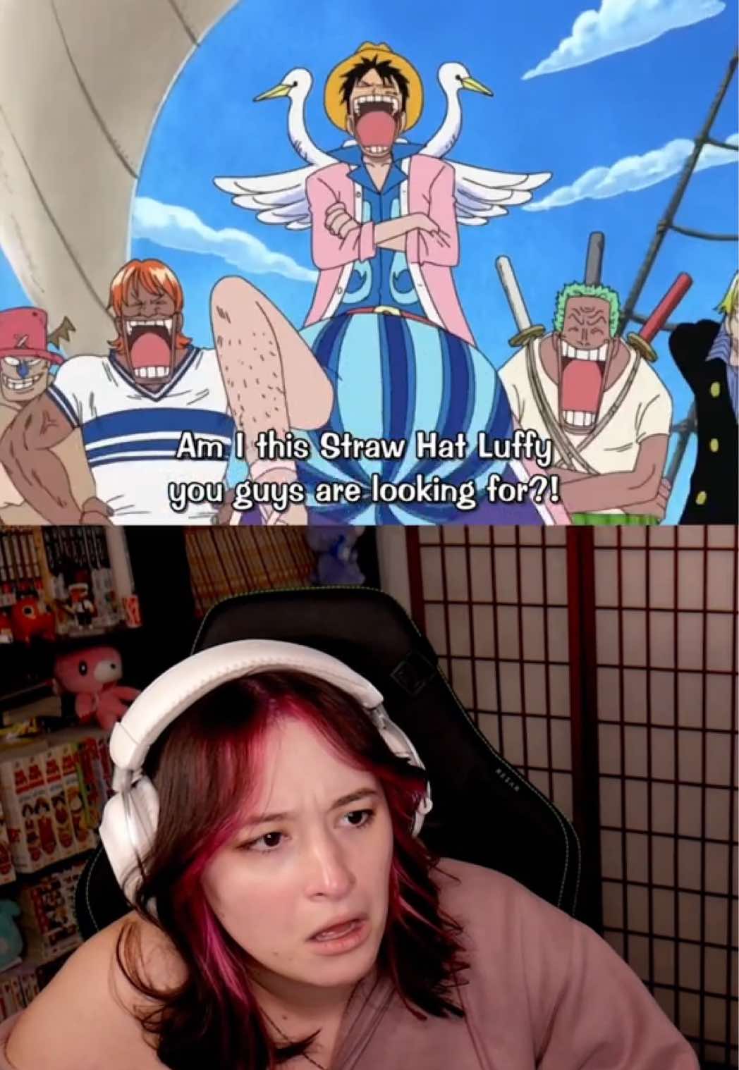 ✨Full React on YT✨ #onepiece #onepieceanime #anime #animereaction #animerecommendations #luffy #zoro #nami #ussop #sanji #chopper #tonychopper #tonytonychopper #iconicscenes #tiktokscenescontest 