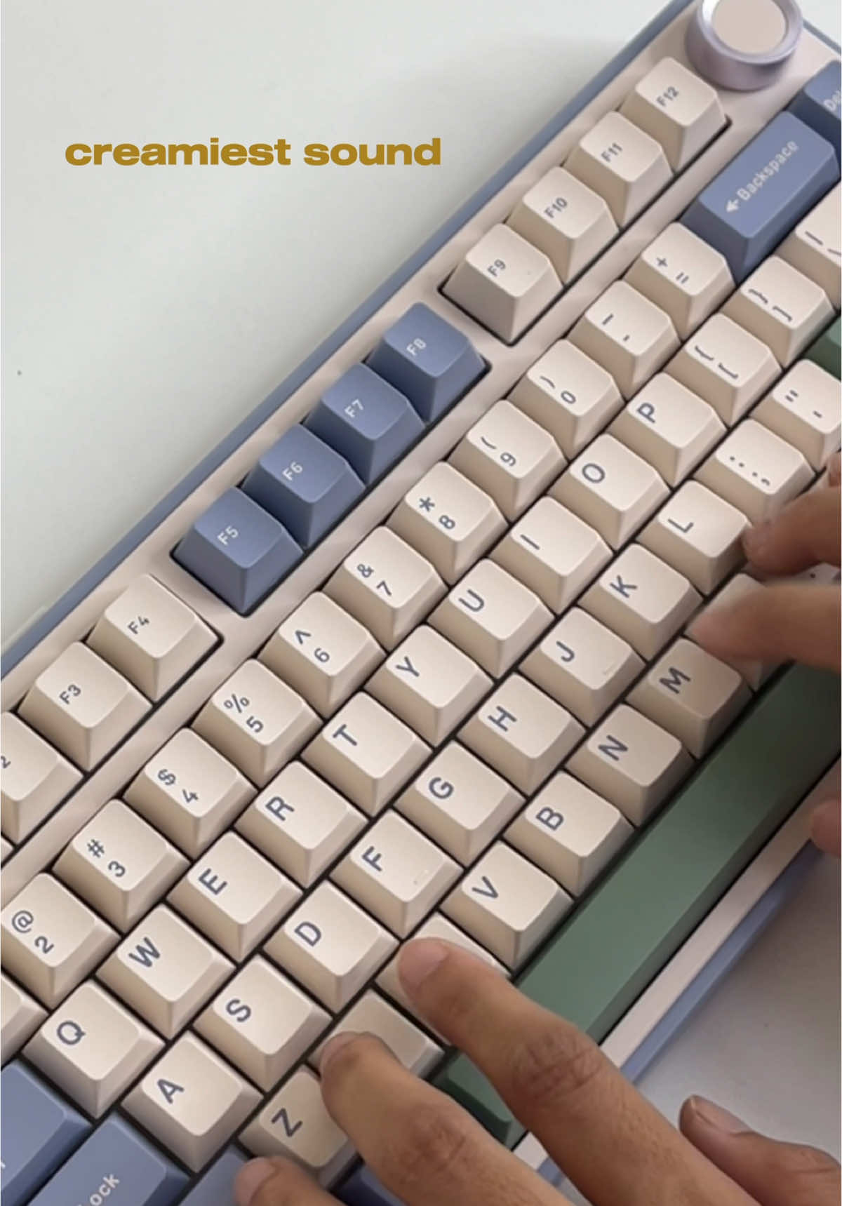 looking for the creamiest keyboard?? #aulaf75 #keyboard #creamykeyboards #foryou #fyp #TikTokShop  #mechanicalkeyboard #unboxing 