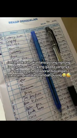 Ada yang sama??? Jurusan akunya ga balance ga pulang😭😅 #CapCut #akuntansi #smkbisa #pengusahamuda 