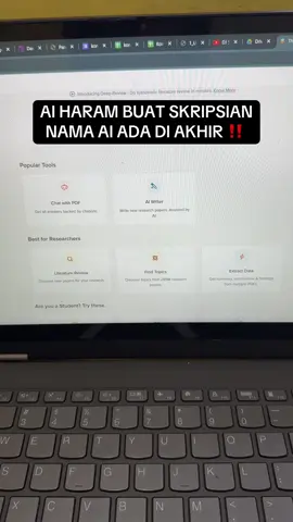 SIAPA SIH YG NYIPTAIN AI INI😭 #prompt #skripsi #ai #mahasiswa #chatgpt #artikel #dosen #mantra #gpt #scispace #mantrachatgpt @Mulfu | Cek Turnitin Murah 