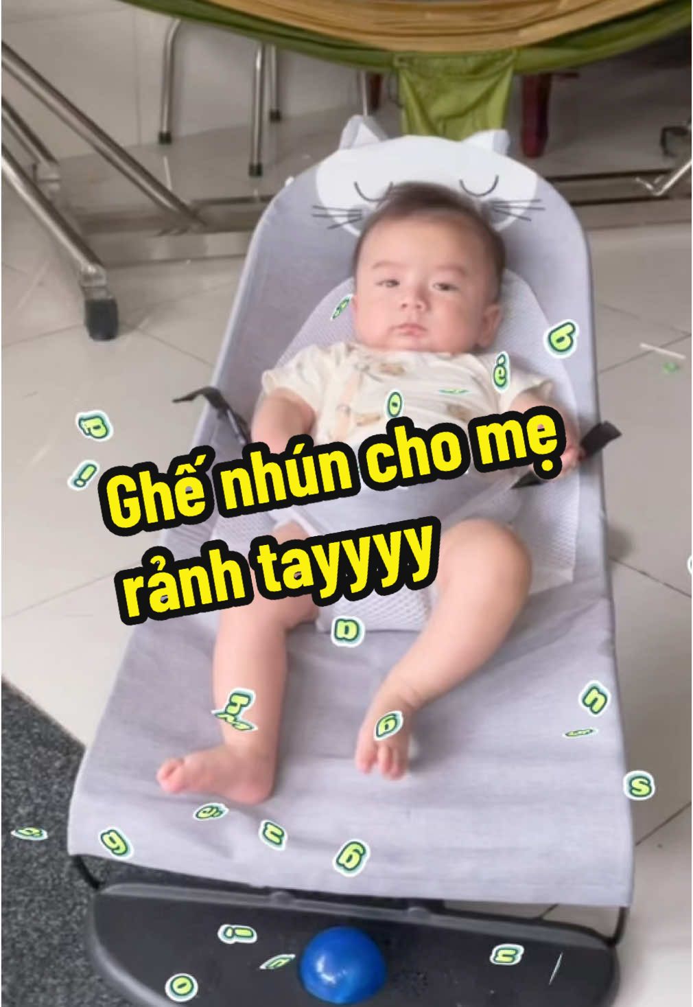 Ghế nhún iiko, giá rẻ mà bền #ghenhunchobe #xuhuong #trending #xuhuongtiktok #tiktok #mevabe #beyeu 
