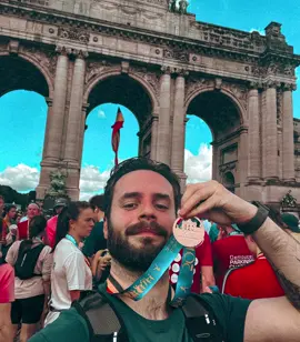 J’ai couru pour la première fois les 20km de Bruxelles #20kmdebruxelles #semimarathon #Running #sport 