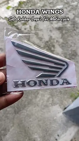 Honda wings 3M jelly 3D soft rubber logo's emblem sticker for motorcycle... #logoemblemwaterproof #hondawings #softrubberlogo #stickerformotorcycle #logosticker 