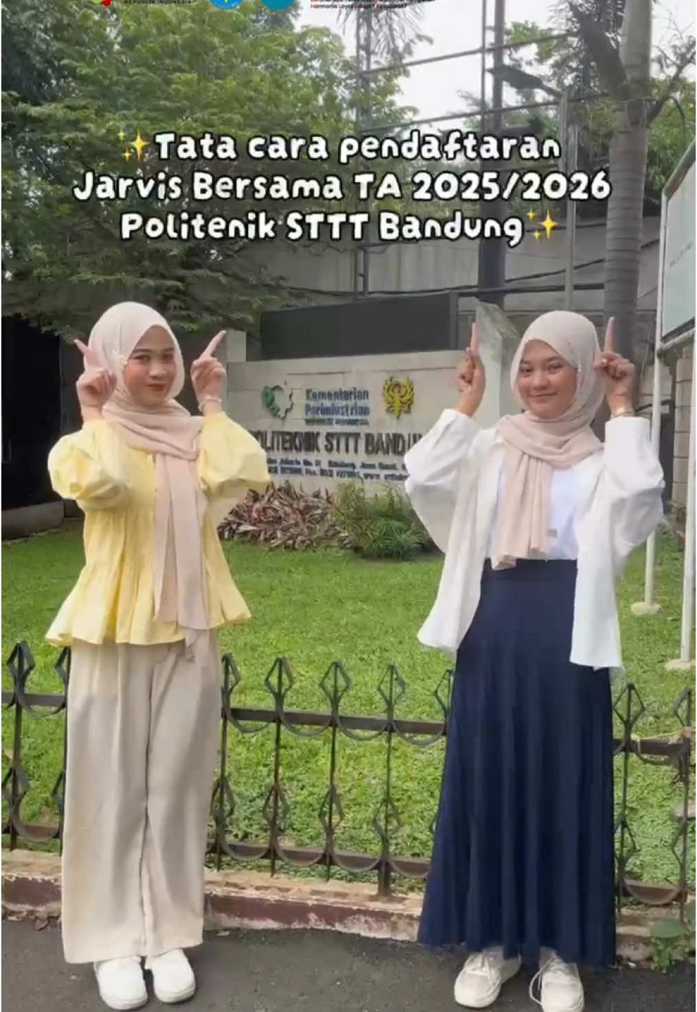 Pendaftaran Jarvis Bersama Politeknik STTT Bandung masih dibuka!!!  Karena masih ada yang bingung dan bertanya-tanya gimana sih caranya daftar ke Politeknik STTT Bandung? Yuk ikutin tata cara pendaftaran melalui Jarvis Bersama berikut yaa Cukup daftar online, upload berkas, pilih STTT Bandung, beres deh! Jangan lupa cek berkala timeline pendafataran yaa 🗓️ _______________ Connect With Us: Instagram & Tiktok : @politeknikstttbandung  Website : www.stttekstil.ac.id Admin Hotline :  +62838-4727-6611 #awalmasadepanmu #kemenperin #bpsdmikemenperin #vokasisiapkerja #jagaindustri #KerjaTerlaknaManfaatNyata 