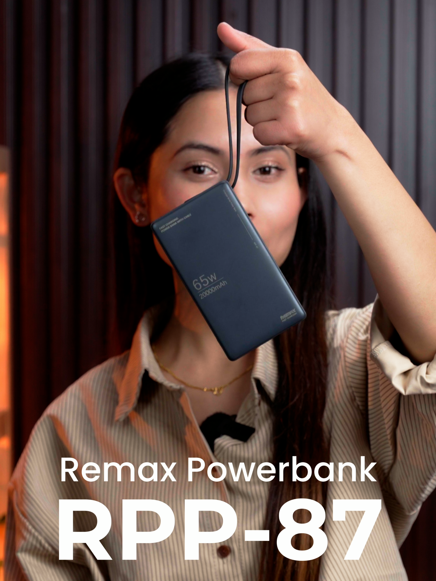 Power that keeps up with everything you do. Meet the Remax RPP-87 — your all-in-one power beast with 65W ultra-fast charging, built-in cables, and a sleek 20,000mAh punch. Phone? Tablet? Even your laptop? Just plug and boom — powered up in no time. No clutter. No waiting. Just fast, smart, anywhere charging. 🔋💼 #RemaxNepal #RPP87 #StayPowered #65WFastCharge #PowerOnTheGo #AllInOnePowerbank #ChargeLikeAPro #mydevicemylife