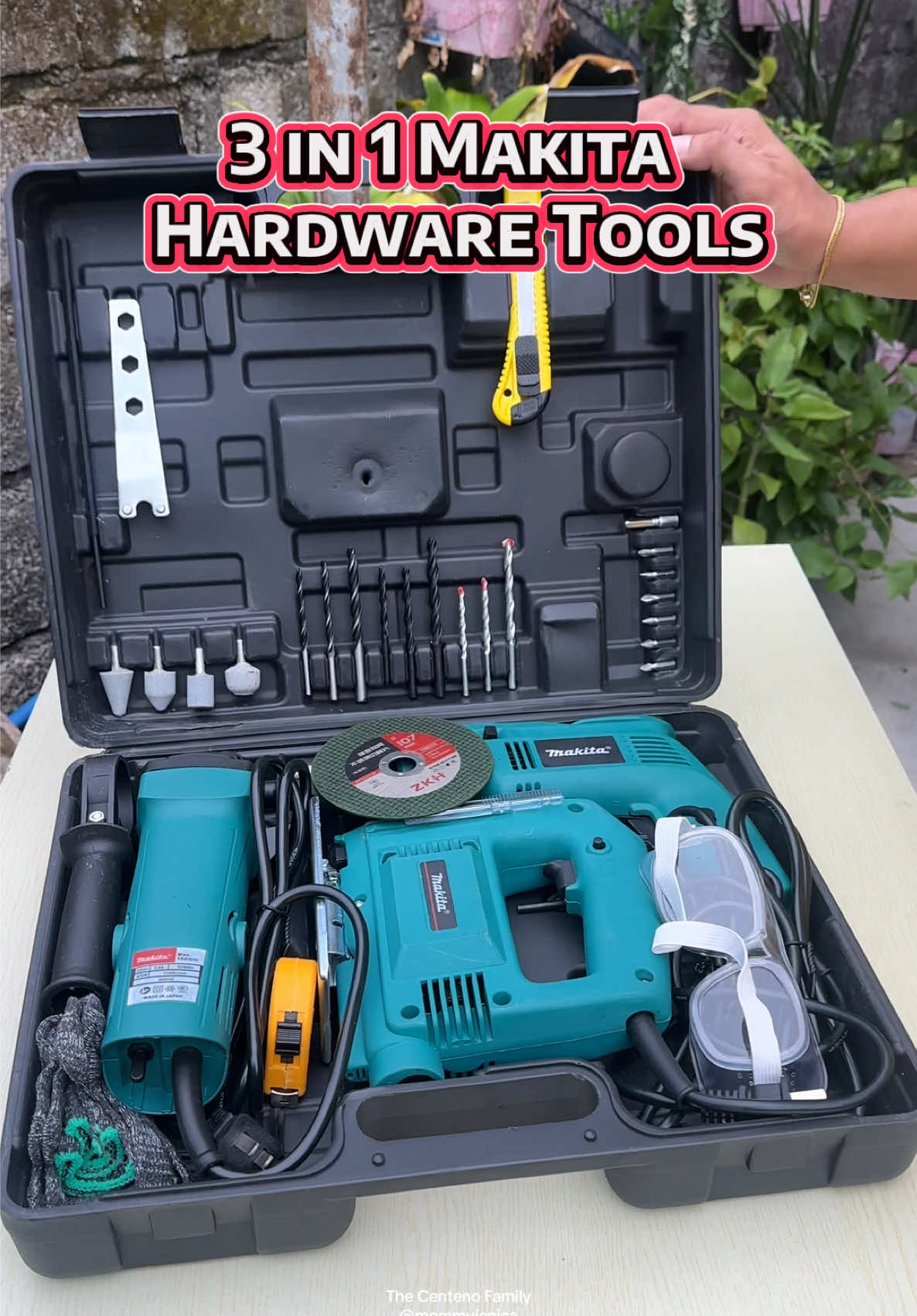 Perfect pang regalo ngayon fathers day! 3in1 Hardware Tools. #hardwaretools #electricdrill #jigsaw #angelgrinder #powertools #makita #makitatools #fathersdaygift @BOSEN TOOLS 