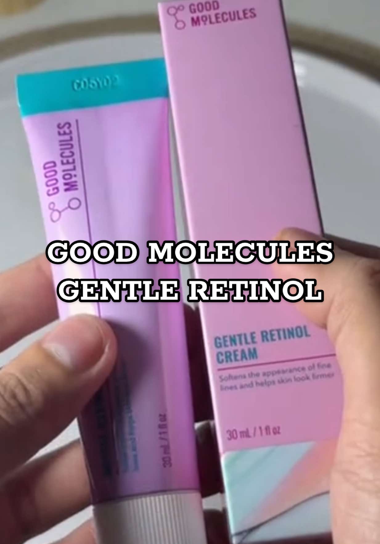 Nakabili din sa wakas ng trusted na Retinol from the Good Molecules Retinol for Beginners #goodmolecules #retinol #skincare #skincareroutine #CapCut 