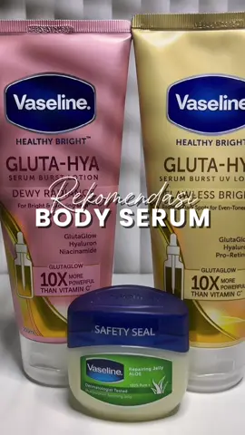 Rekomendari body serum vaseline, ngga perlu diragukan lagi buat hasil nyaa✨💖 #vaseline #vaselineglutahya #bodylotion #bodycare #tiktokshop #fyp #afiliate #afiliatepemula 
