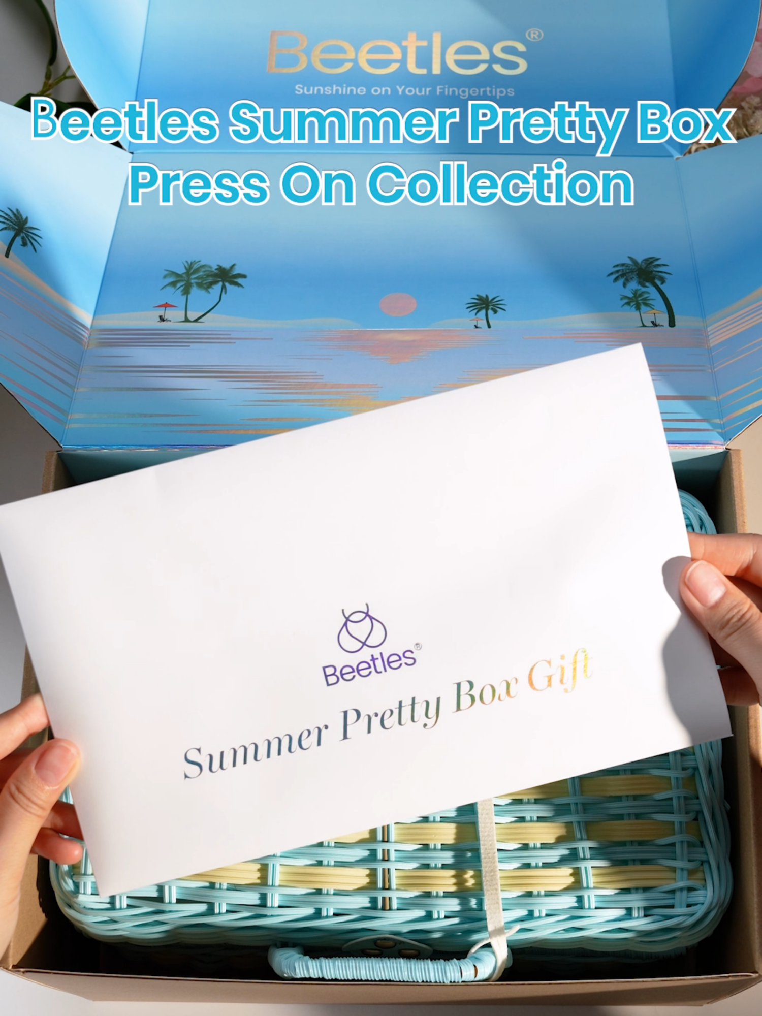 🌴 The Beetles Summer Pretty Box is Coming! Limited 20 pcs only — hurry while stocks last! 🌊Pre-Sale Beetles Summer Pretty Box –Press On Collection (2025 Limited Edition) 🌟Limited quantity, first come first served!!! UK besties, follow @beetlesgelpolishuk for more dreamy shades! #beetlesgelpolish #tiktokmademebuyit #tiktokshopfinds #beetlesnails #fyp #tiktokshopmemorialday #nailinspo #nailart #naildesign2025 #gelpolish #colorfulnails #pressonnails #eyelashes