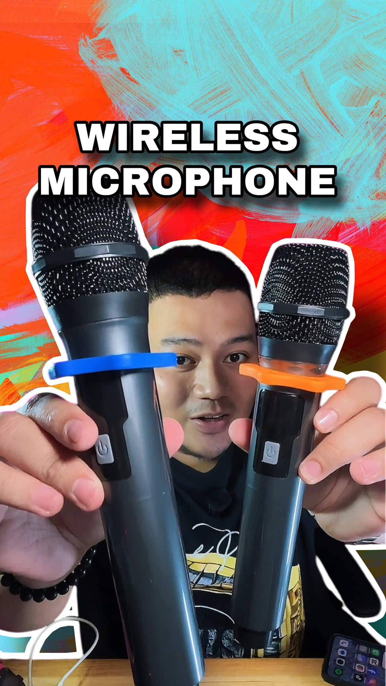 Murang Wireless microphone pero hindi basag ang tunog kahit saang speaker eto na yun bespren #microphone #wirelessmic #wirelessmicrophone #wirelessmicforkaraoke #karaokemic #rechargeablewirelessmicrophone 