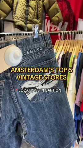 This Vintage Guide will help you find the 5 best vintage stores in Amsterdam’s city center. A big variety of bargain vintage, statement pieces and designer fashion. Save this guide for later!  1. KILO STORE 📍Albert Cuypstraat 100 📍Haarlemmerstraat 78 📍Jodenbreestraat 158 2. CANDY STORE 📍Waterlooplein 199 📍Rokin 126 3. THRIFT SHOP 📍Haarlemmerstraat 76 📍Ceintuurbaan 127 📍Ferdinand Bolstraat 14 📍Kinkerstraat 149 📍Rokin 120 4. MOOD INDIGO 📍Nieuwe Hoogstraat 8 5. PENNY LANE 📍Eerste van der Helstraat 11 #vintageamsterdam #amsterdamguide #vintageclothingstore #vintageguide #amsterdamhotspot #y2kstyle #vintagedesigner #streetwearstyle 