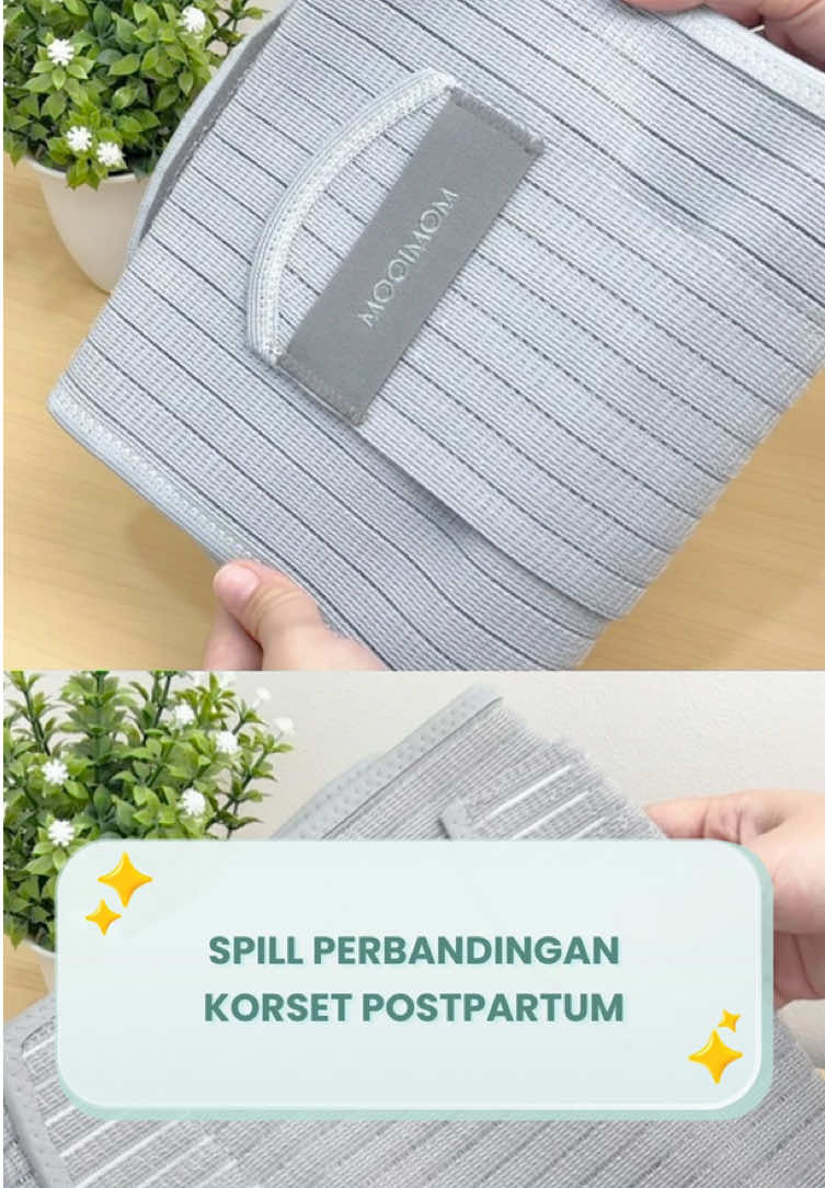 Spill jujur perbandingan korset postpartum 🤔🔥 #korsetbamboo #korsetpostpartum #korsetpascamelahirkan #mooimom #mooimomindonesia #battlekorset 