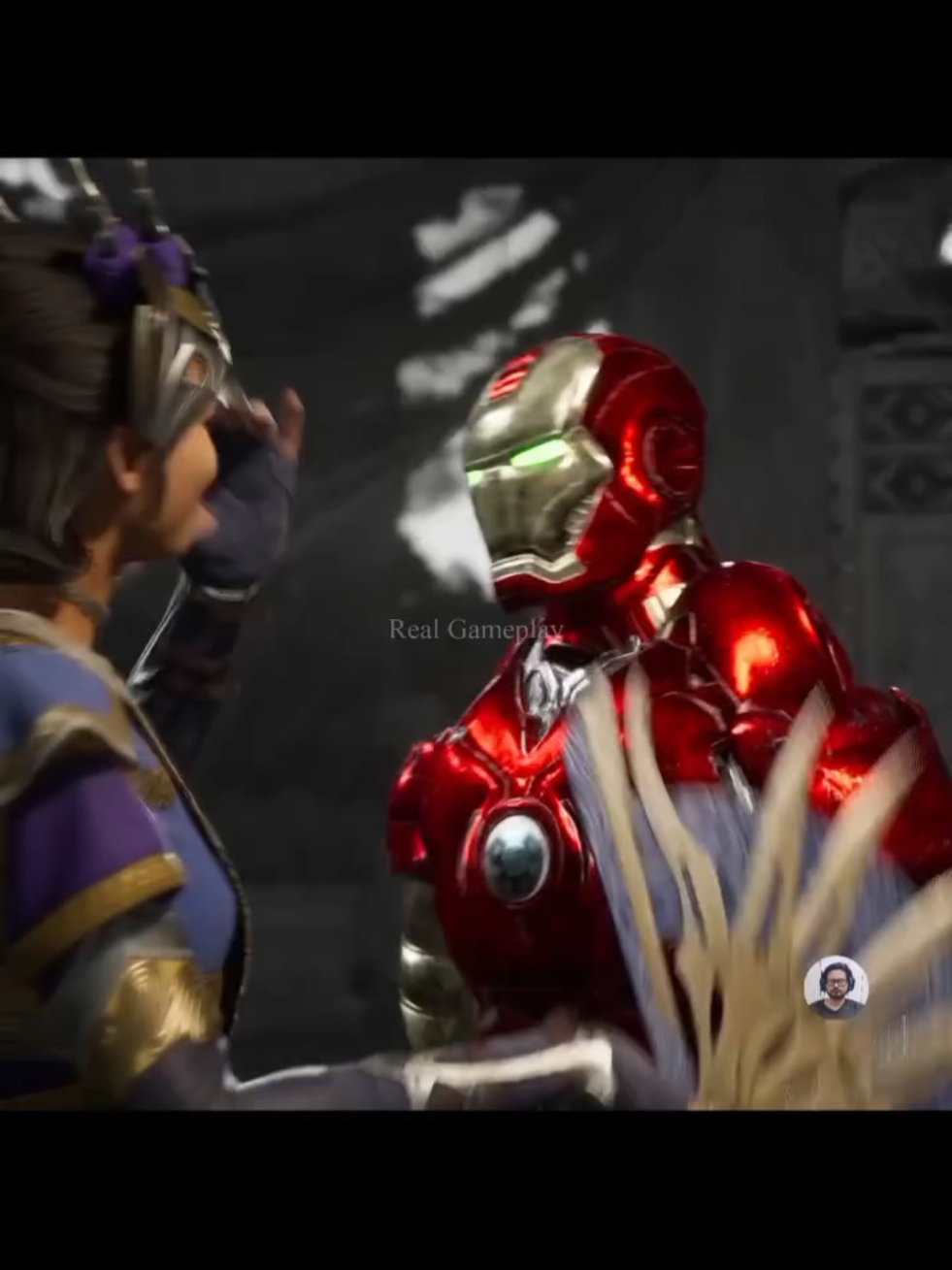 Kitana And Black Widow Fatality on Ironman #viral_videos #reels #shorts #ironman #blackwidow 