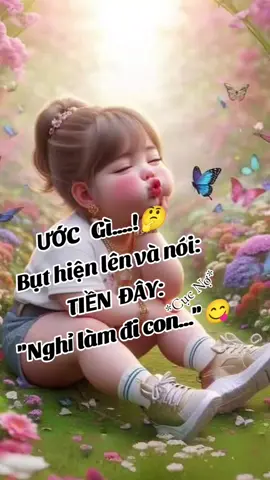 ƯỚC   Gì....!🤔 Bụt hiện lên và nói: TIỀN  ĐÂY: 