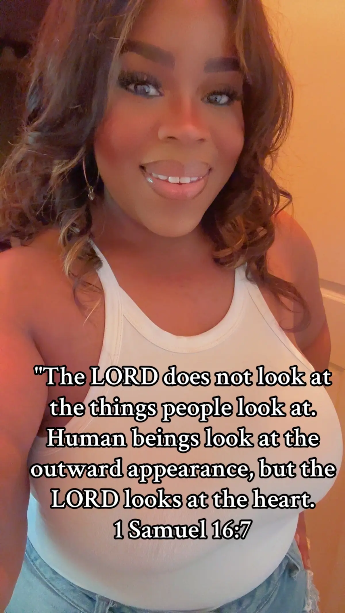 Thank you God for look into our hearts! I love you God!! #fyp #foryou #theheart #TheloveofGod #christiantiktok #verse #relatable #vital #viral 