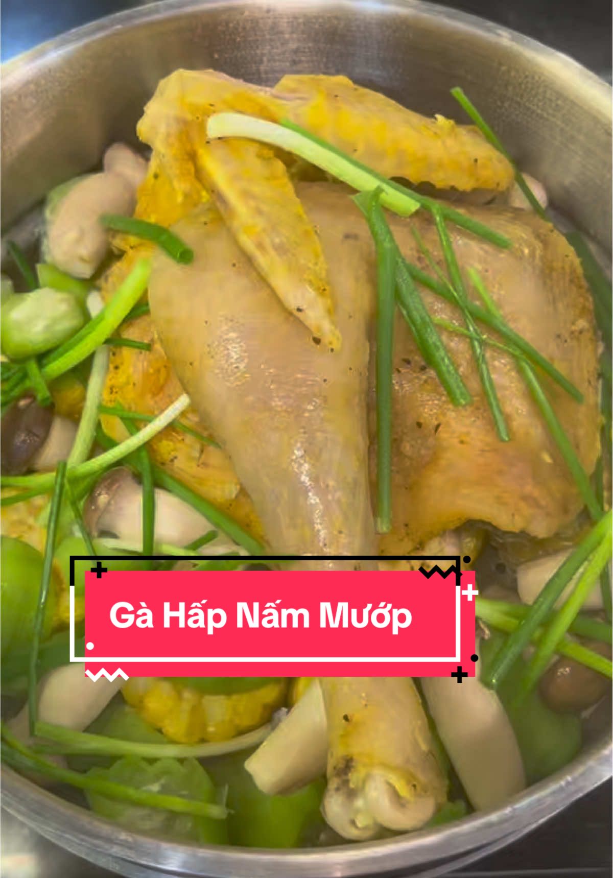 🌱 Gà Hấp Nấm Mướp Ngọt Xỉu #lethanhnhan92 #LearnOnTikTok #xuhuongtiktok #viral #nauancungtiktok #reviewanngon #gà #gahap #gahapmuop #gahapnam #gahapnammuop 