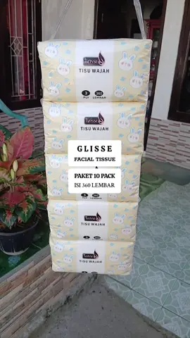 ◇ Glisse Tisu Wajah isi 360 Lembar 3PLY ◇ Paket isi 10 Pack ◇ Bisa COD ✅️ #tisuglisse #tisuwajah #facialtissue #tisumuka #tisupromo #tisumurah 
