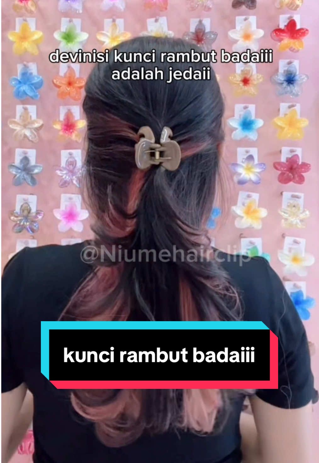 kunci rambut badaiii #jepitanrambut #jepitrambutkorea #jepit #jepitrambut 