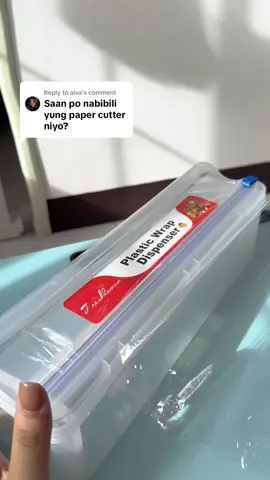Replying to @aiva  Eto po yung shop kung saan ko nabili ❤️  #cuttingdispenser  #clingwrapcuttingdispenser  #foilcuttingdispenser  (price may vary on sale)