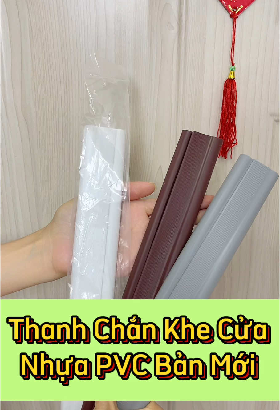 Thanh Chắn Khe Cửa Bằng Nhựa PVC, Ngăn Côn Trùng, Ngăn Bụi #thanhchankhecua #thanhchancua #phongtrosinhvien #phongtro 