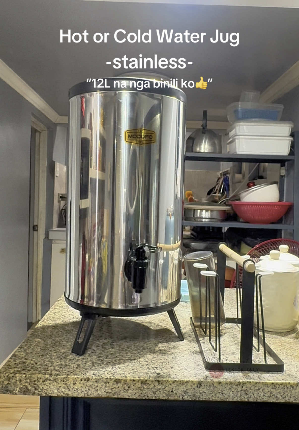 Hot or Cold Pwede! Tumatagal talaga sya maghapon! #waterjug #waterdispenser #coffeelover #watertumbler #thermosbottle #viralvideos #trendingproducts #watercontainer 