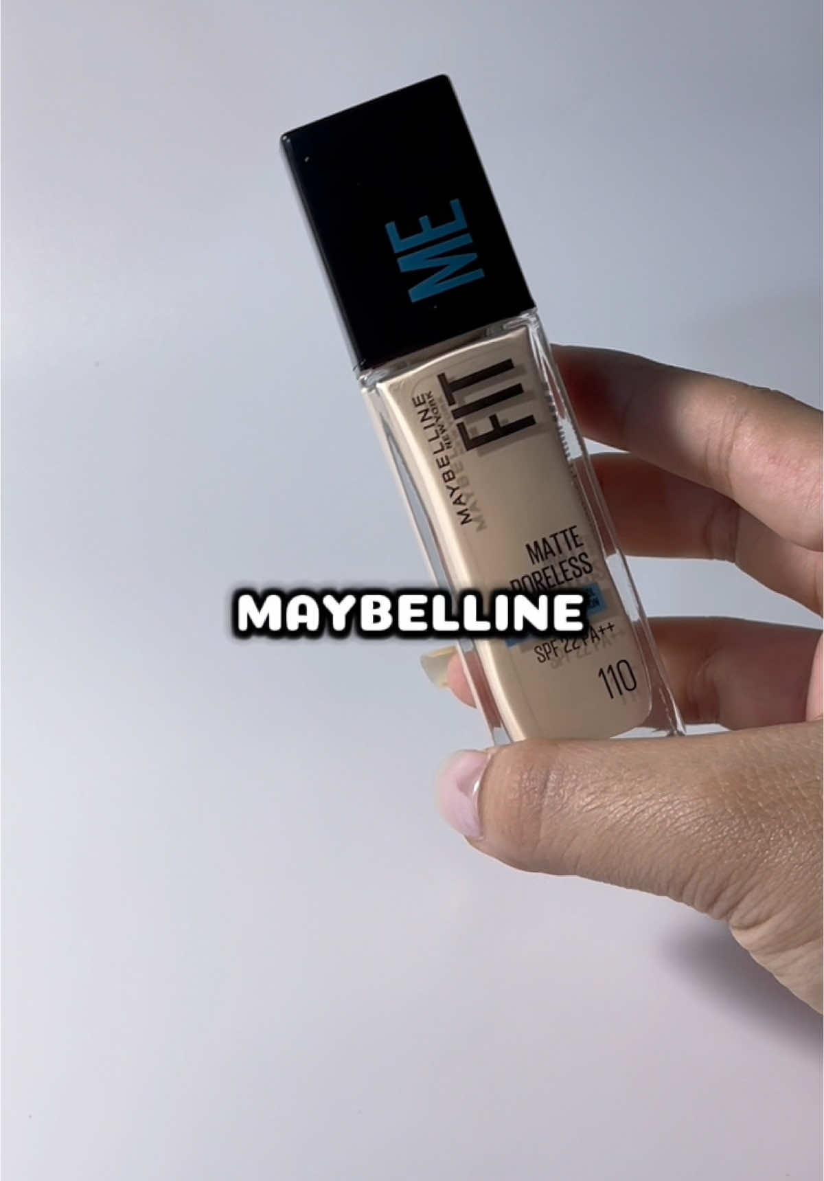 MAYBELLINE -  Kem nền mịn nhẹ kiềm dầu Fit Me New York Matte Poreless Foundation 30ml 🌿 #maybellinevn #maybelline 