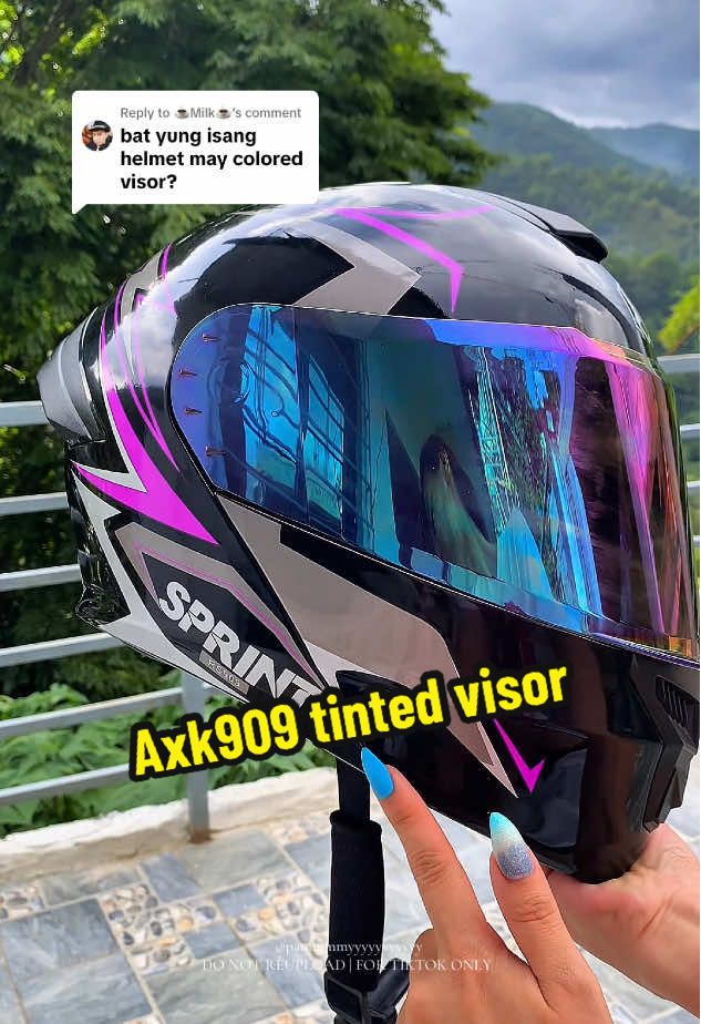 Replying to @☕Milk☕ available na po ang tinted visor ng ating AXK 909 modular helmet ✨ #axk909tintedvisor #axktintedvisor #visor #axk909modularhelmetfullface#axk909tintedvisor #axktintedvisor #visor #axk909modularhelmetfullface  