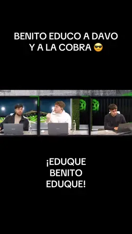 Benito educando jajaja #lacobra #davoxeneize #benito #agusneta #teo #streamer #futbol #bocajuniorsoficial💛💙 #riverplate 
