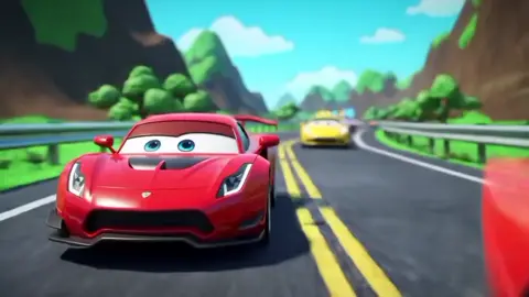 balap mobil l animasi anak l kartun anak l kartun mobil#videolucu #aiart #cartoon #animation #fyp #videoviral #videos 