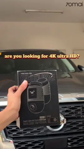 4k omni X800 dashcam #70mai #70maiph #fyp 