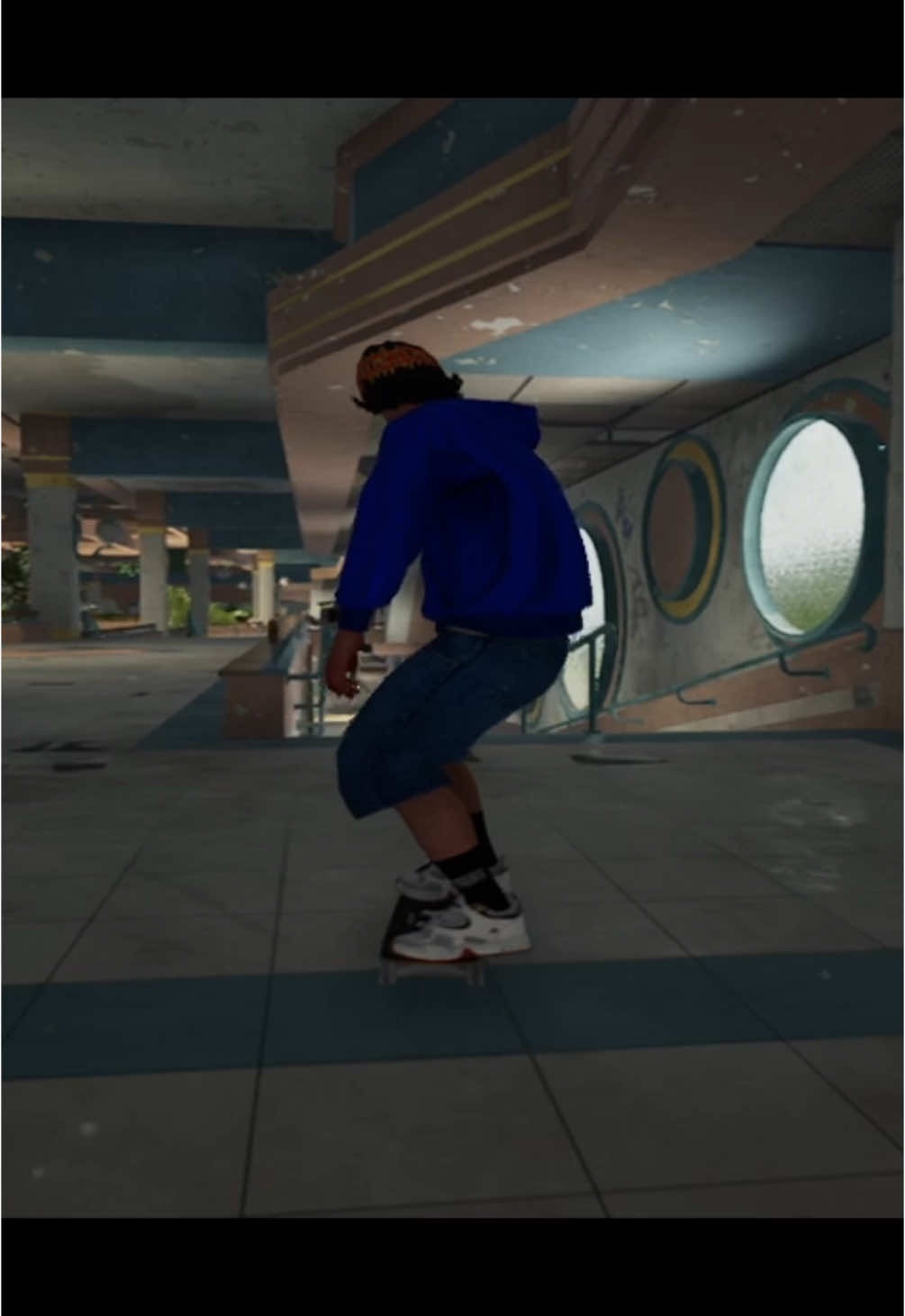 The mall is such a chill spot 👍#sessionskatesim #session #skaterxl #skate @Session: Skate Sim 