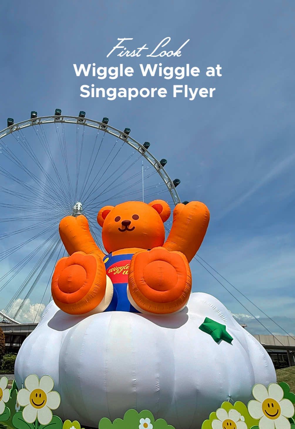 Take your selfies to new heights at Wiggle Wiggle in the Sky — a pastel playground, bursting with colour and cuteness. ✨🌈 🎡Hop aboard dreamy themed capsules  🎁 Shop cute, limited-edition merch  📷 Strike a pose at snap-worthy photo spots and with adorable mascots, Wiggle Bear and Little Play Bunny  📅 23 May – 28 September 2025 📍Singapore Flyer #Singapore #VisitSingapore #WiggleWiggleintheSky #SingaporeFlyer #WiggleWiggleSingapore