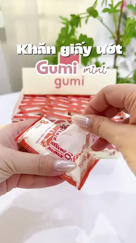 Khăn giấy ướt mini tiện lợi ✨ #mekemdaily #gumi #khanuotmini #khanuotminigumi #giayuot #xh #muataitiktok #fyp #giadung 