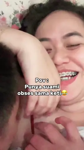 Ya ampunnn gbsa luat keti dikit haha #promomakangajian #pasutri #pasutribahagia #coupletiktoks 