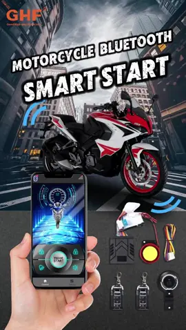 Control your bike’s security via app!#chinafactory #motovlog #motorcyclesoftiktok #motorbike #alarmsystem 